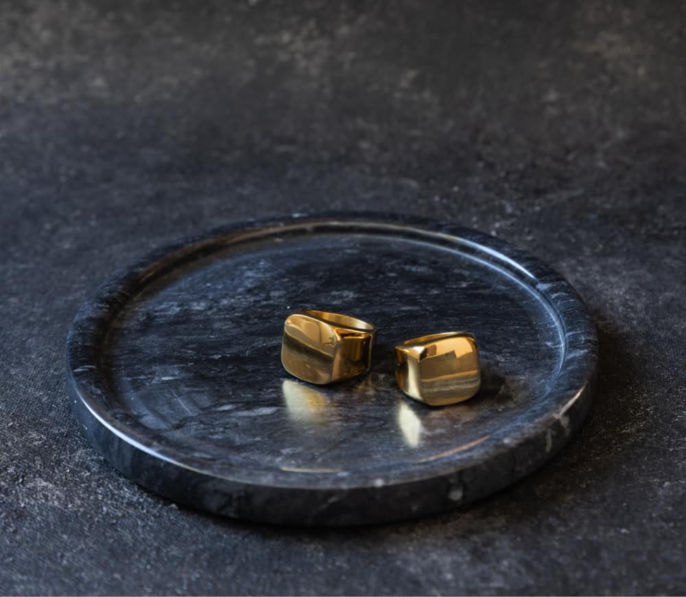 Anillo Sello de Oro de 18k - Imagen 3